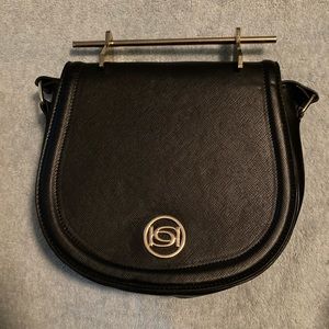Classy, elegant gold handle purse